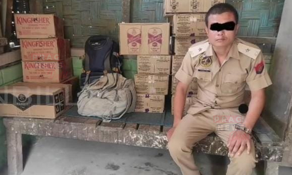 Fake Assam Police Officer Arrested in Nagaland with Illegal Liquor Consignment