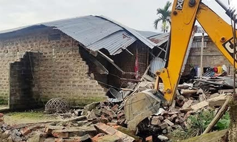 আদিংগিৰিৰ পাছত কালাপানীতো ঘৰে ঘৰে বিলালে উচ্ছেদৰ জাননী