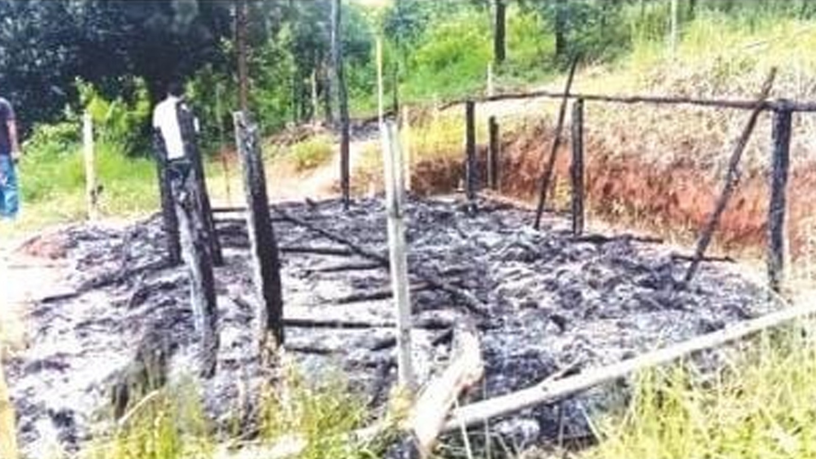 সীমান্তস্তম্ভ ধ্বংসৰে ভূমি দখলৰ অপচেষ্টা খাছি দুর্বৃত্তৰ