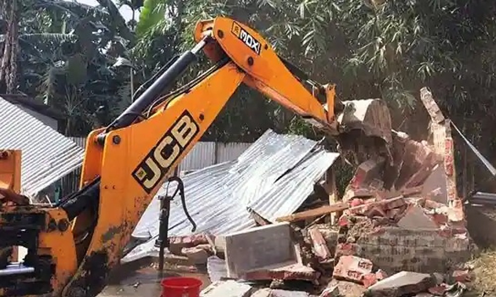 উৰিয়ামঘাটত সর্ববৃহৎ উচ্ছেদ অভিযান আৰম্ভ