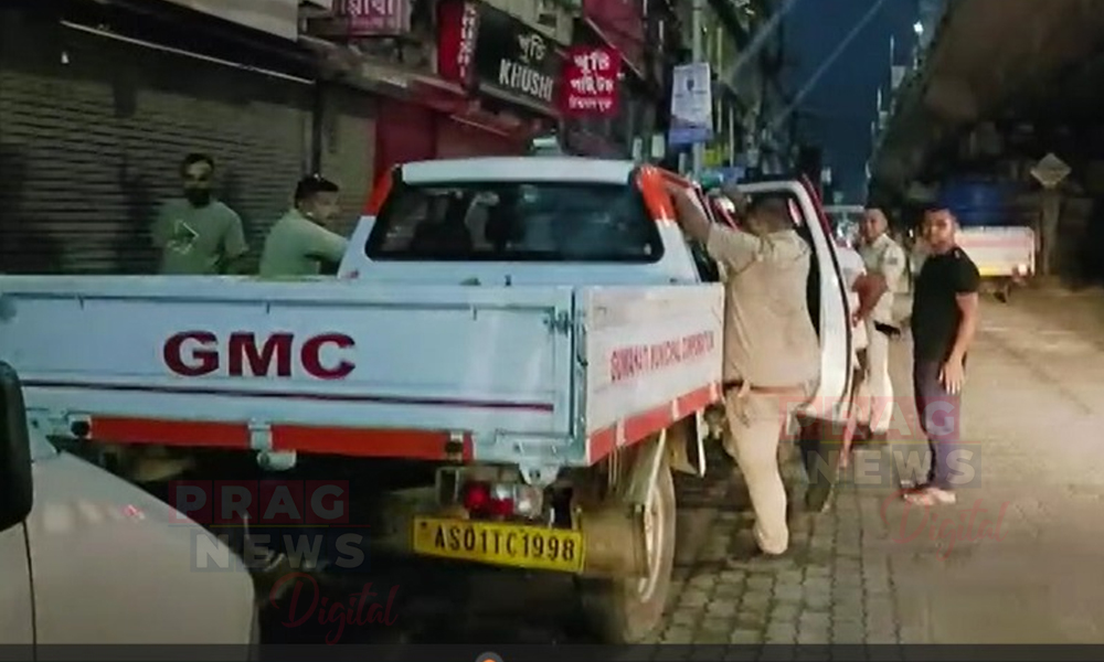 GMC Launches Nighttime Eviction Drive Across Guwahati Ahead of Independence Day