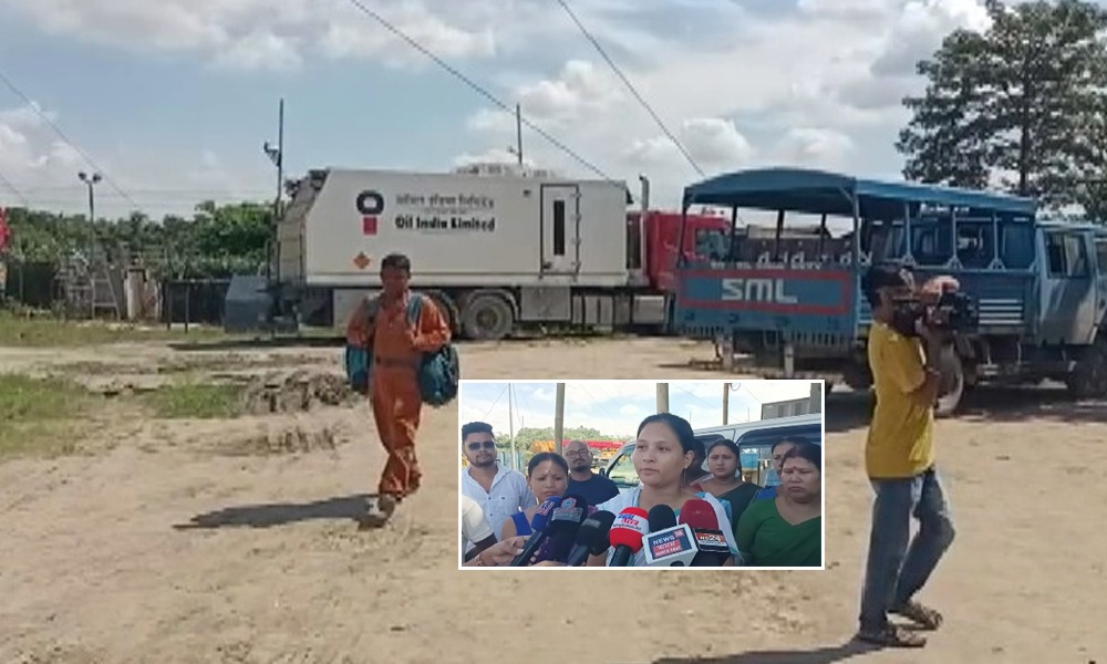প্ৰয়াত স্বামীৰ প্ৰাপ্য অধিকাৰ বিচাৰি আদ্যশ্ৰাদ্ধৰ আগদিনা প্ৰতিবাদত নামিল দুৰ্ভগীয়া পত্নী