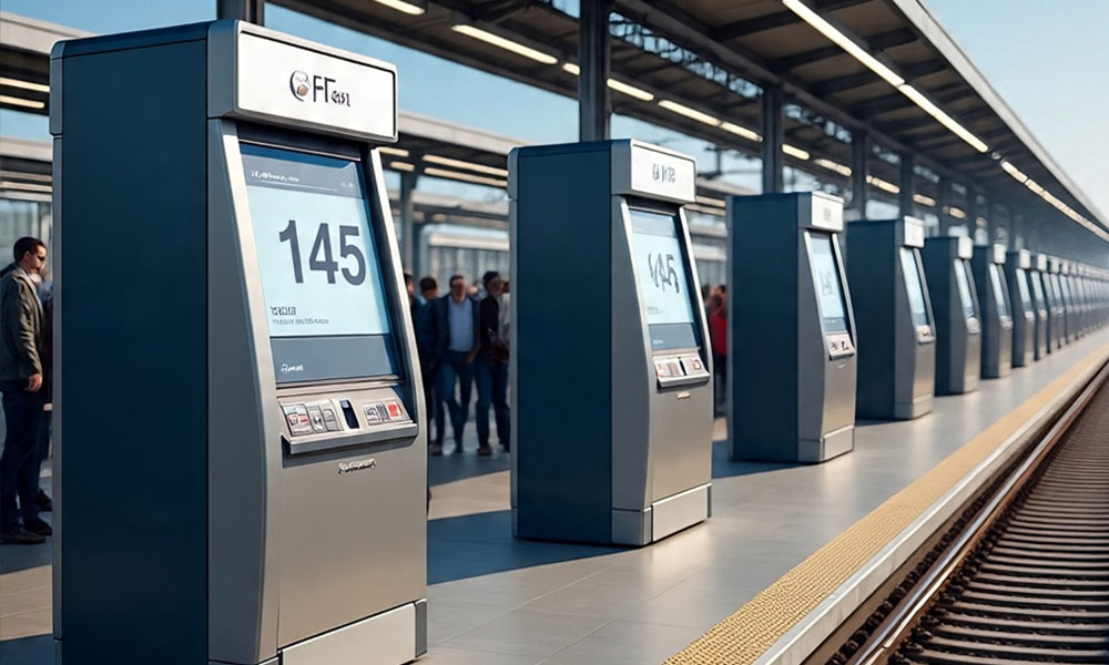 NF Railway to Install 145 Smart Ticket Machines at 69 Stations to Ease Passenger Rush