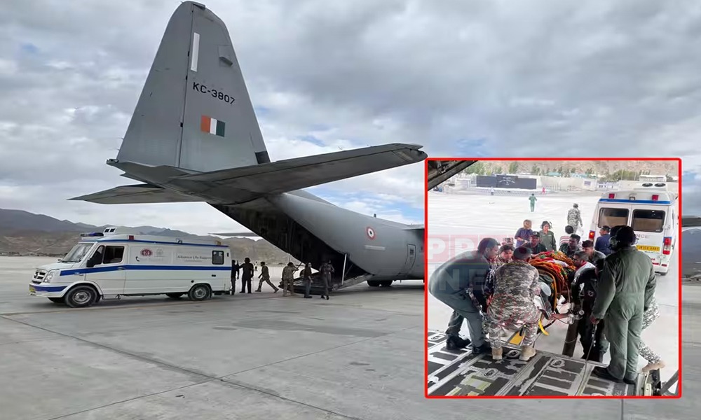 ভাৰতীয় বায়ুসেনাই দেখুৱালে মানৱীয়তা! থাই নাগৰিকৰ জীৱন ৰক্ষাৰ বাবে দেখুৱালে অদম্য সাহস