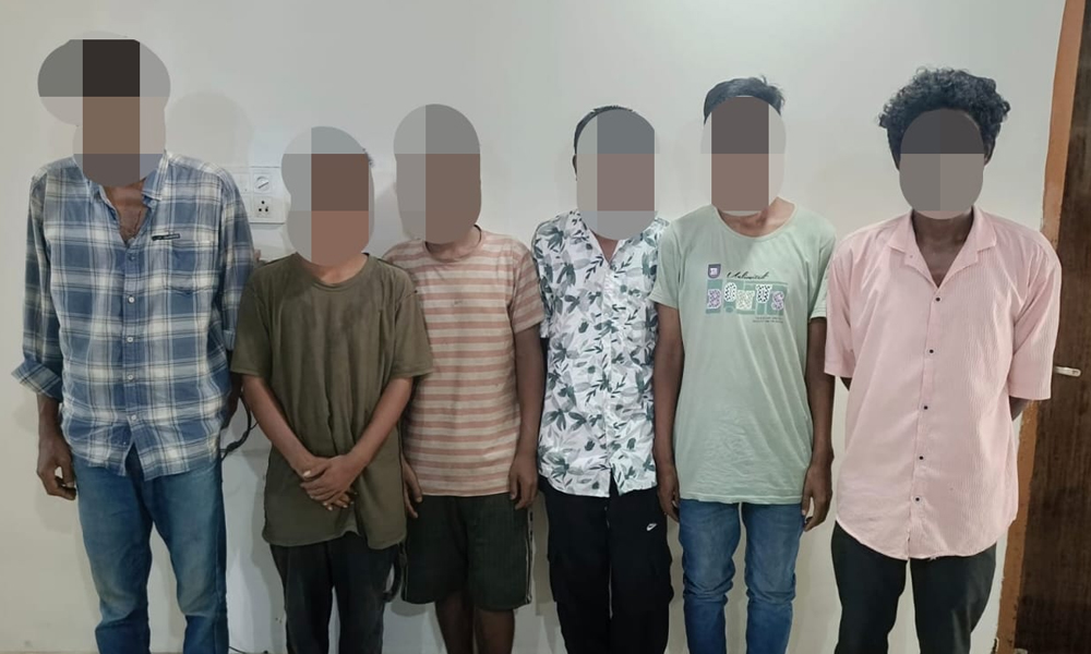 Basistha Police Detains Six Youths for Drug Addiction