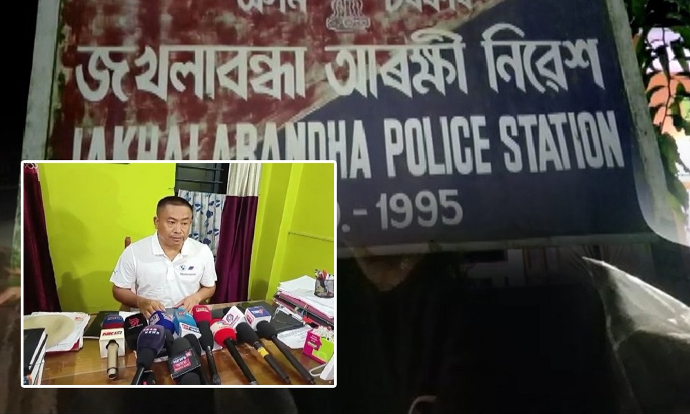কলিয়াবৰৰ জখলাবন্ধা ৰে’লগে’টত গুলীচালনাৰ ঘটনা ; সন্দেহজনক বাহনলৈ আৰক্ষীৰ গুলি