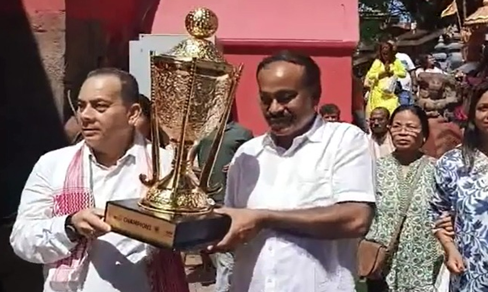 Asia Cup Trophy to Be Displayed at 10 Iconic Locations in Guwahati Today