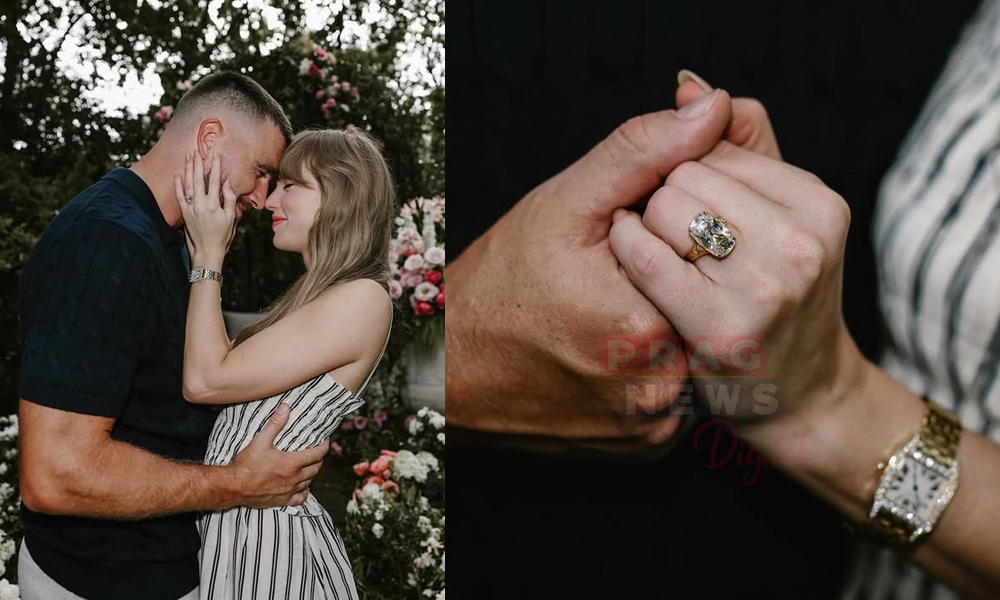 Taylor Swift and Travis Kelce Are Officially Engaged!