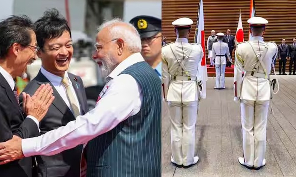 জাপানত প্ৰধানমন্ত্ৰী মোদীয়ে লাভ কৰিলে গাৰ্ড অৱ অনাৰ ;আপুনি জানেনে ইয়াৰ অৰ্থ কি ?