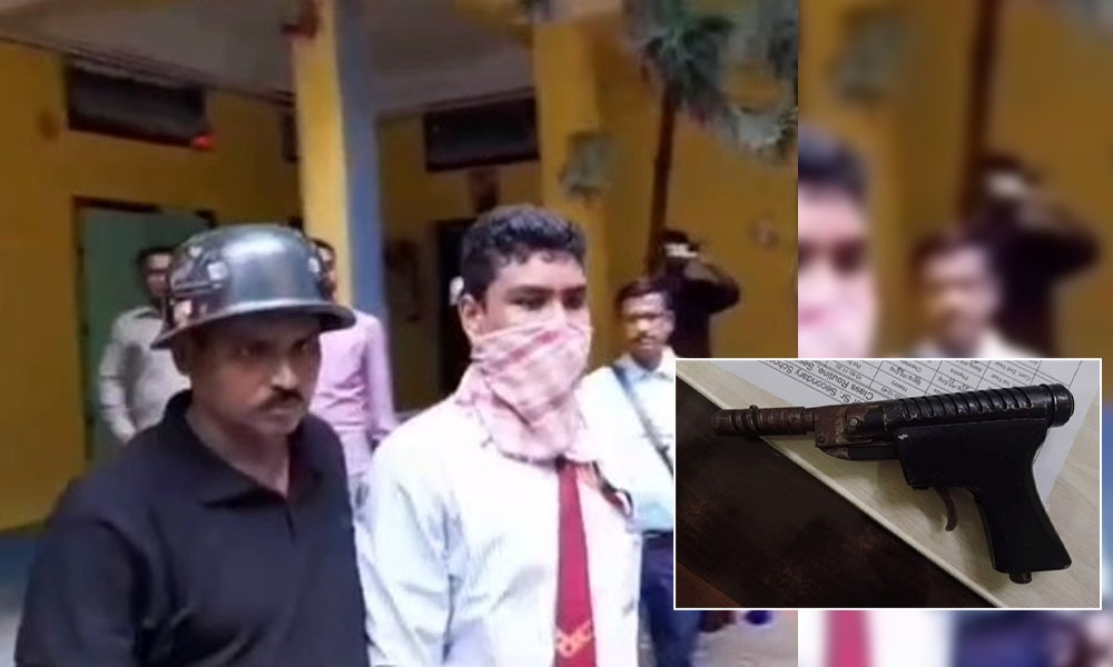শ্ৰীভূমিত শ্ৰেণীকোঠাত একাদশ শ্ৰেণীৰ ছাত্ৰৰ পকেটৰ পৰা উদ্ধাৰ আগ্নেয়াস্ত্র