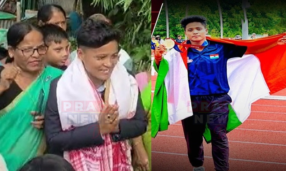 আন্তঃৰাষ্ট্ৰীয় পৰ্যায়ত পুনৰ উজলিল ৰিম্পী বুঢ়াগোহাঁই ; নিজ গাঁৱত উষ্ম আদৰণি খেলুৱৈ গৰাকীক