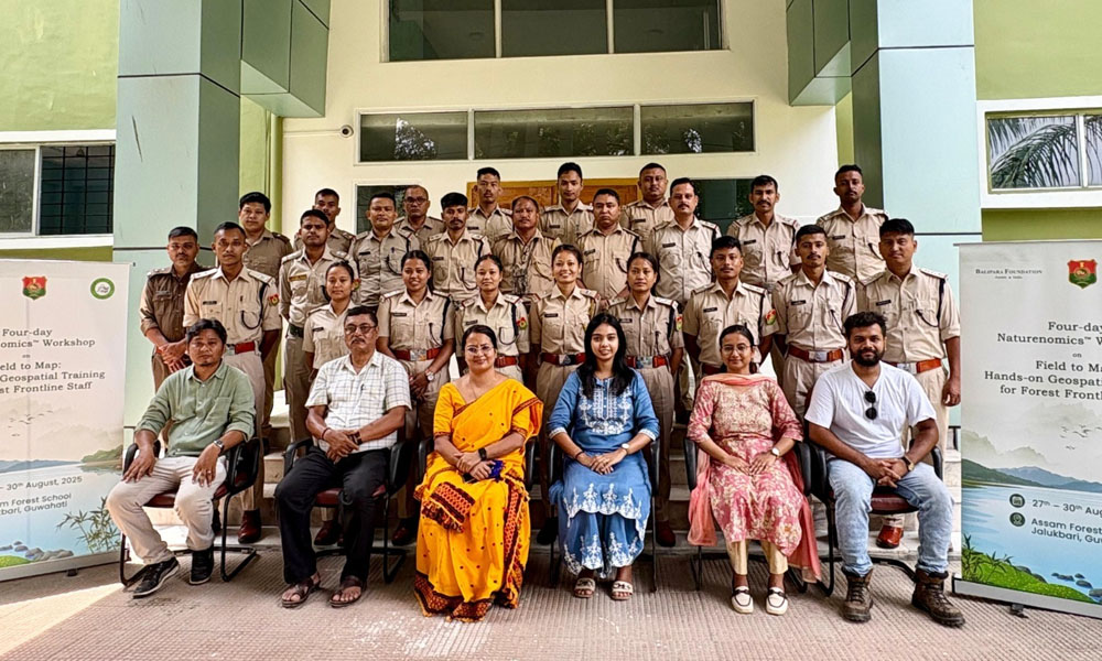 Mapping for Conservation: Balipara Foundation and Assam Forest School Empower Forest Staff with Geospatial Training