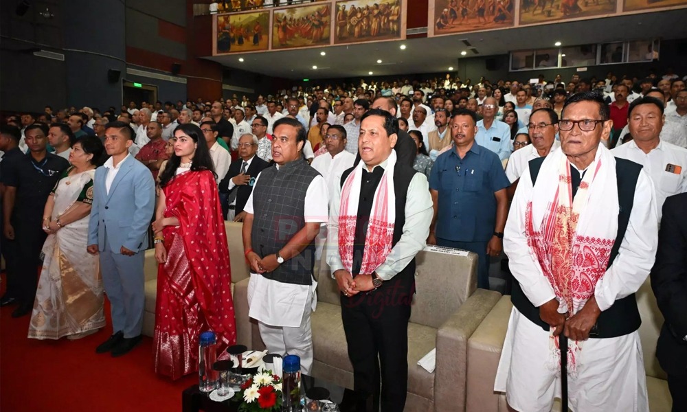 ভোগেশ্বৰ বৰুৱাৰ নামত উৎসর্গিত হ'ল সৰুসজাই ক্রীড়া প্রকল্প