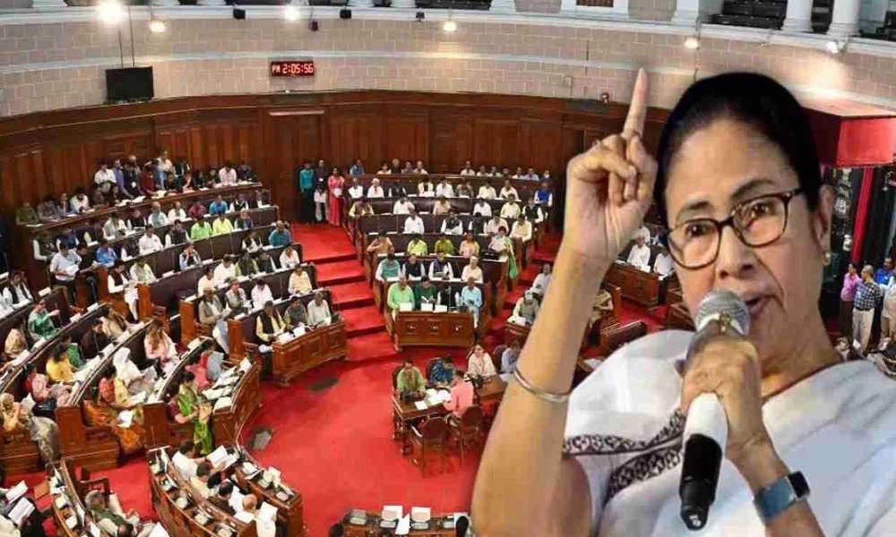 পশ্চিম বংগ বিধানসভাত উত্তপ্ত পৰিস্থিতি ; বিজেপিৰ ৫জন বিধায়কক নিলম্বন