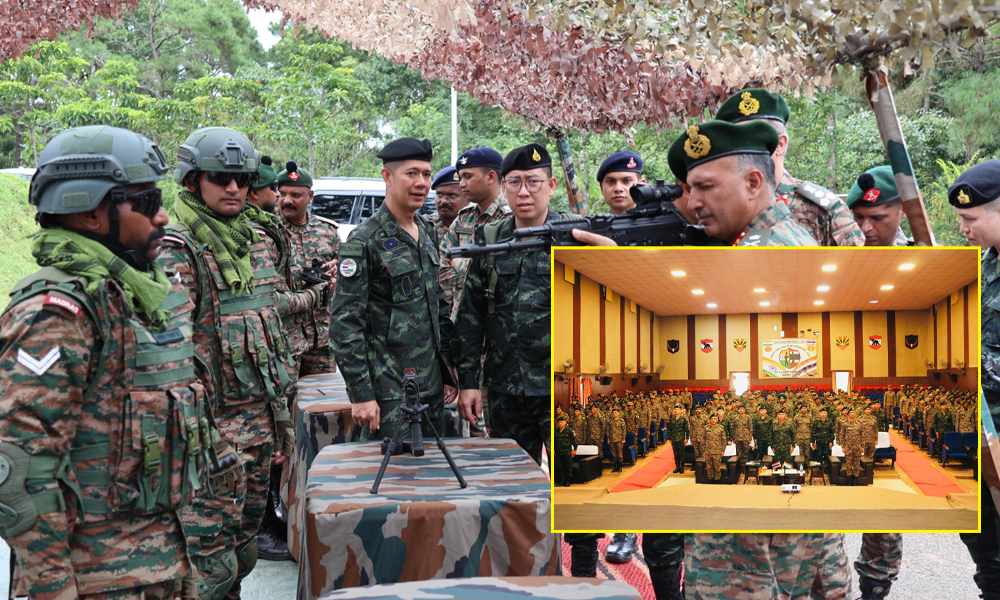 India-Thailand Joint Military Exercise: Closing Ceremony at Foreign Training Node, Umroi Cantt