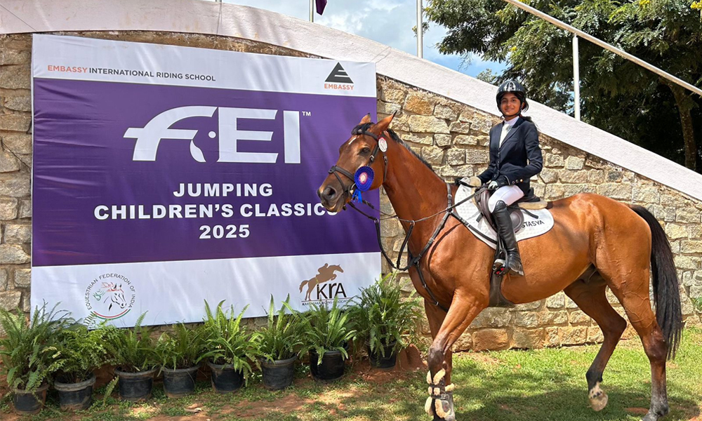 Stasya Pandya to Represent  India at FEI Children's Classic 2025 Finals