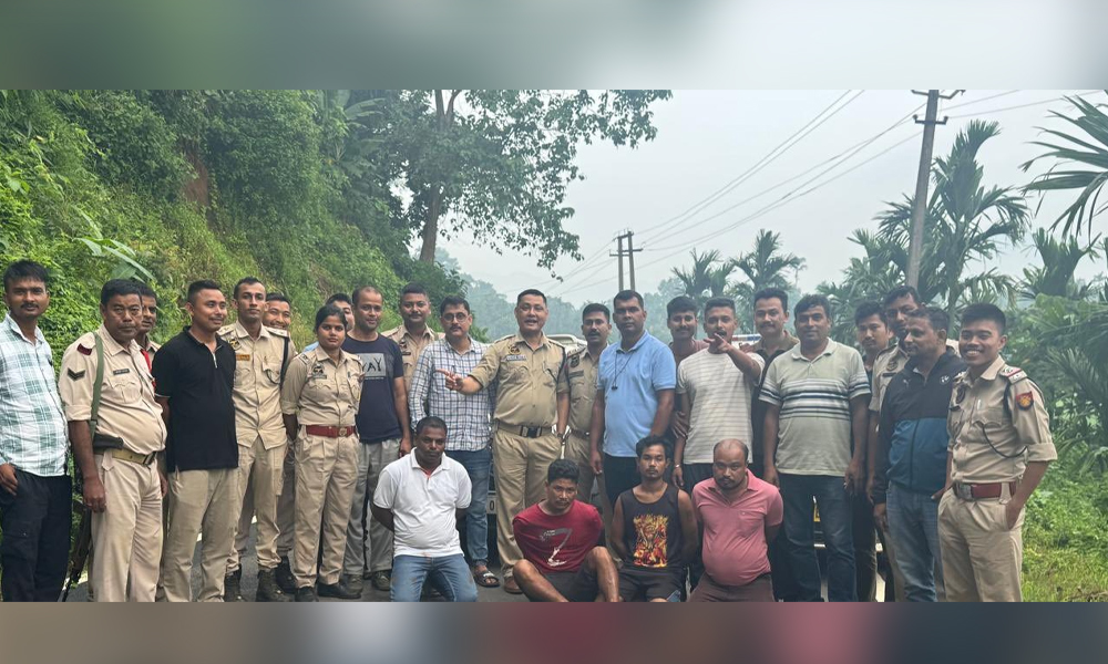 Crackdown at 13th Mile: EGPD Team Solves Sonapur Dacoity Case, 5 Arrested