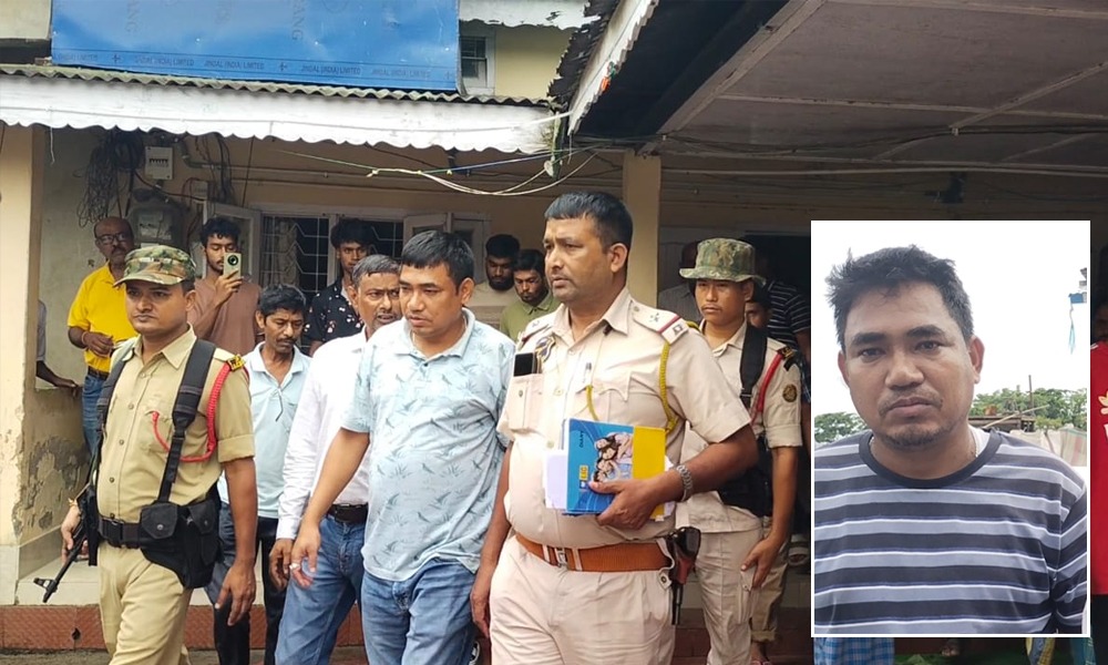 গৰৈমাৰী ৰাজহ চক্ৰ বিষয়াৰ কাৰ্যালয়ত ঘোচ লোৱাৰ অভিযোগত লাট মণ্ডলক গ্ৰেপ্তাৰ