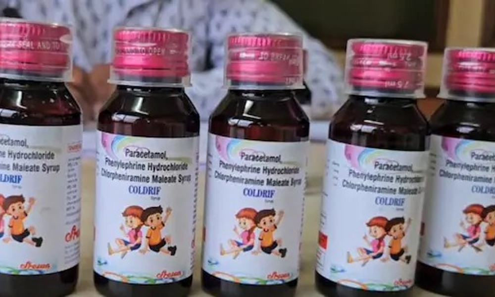 Arunachal Pradesh Bans Sale of Coldrif Cough Syrup After Reports of Child Deaths