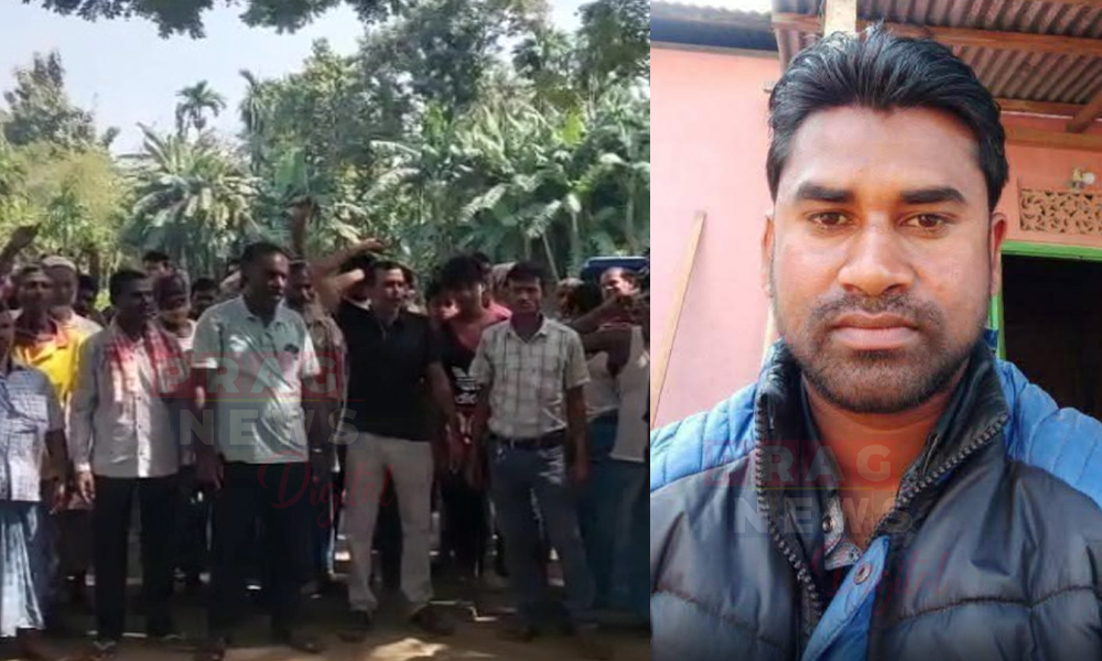 গৰৈমাৰীত চৰকাৰী আঁচনিৰ নামত ধন সংগ্ৰহৰ অভিযোগ:পুৰুষ মহিলাৰ তীব্ৰ প্ৰতিবাদ
