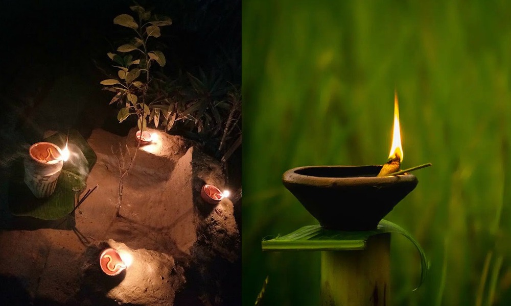 আজি অসমীয়াৰ হেঁপাহৰ কাতি বিহু; মংগল হওক সকলোৰে