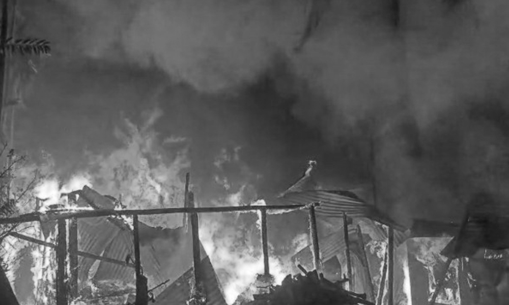 Devastating Fire in Nagaon: Biscuit Factory and Three Houses Reduced to Ashes