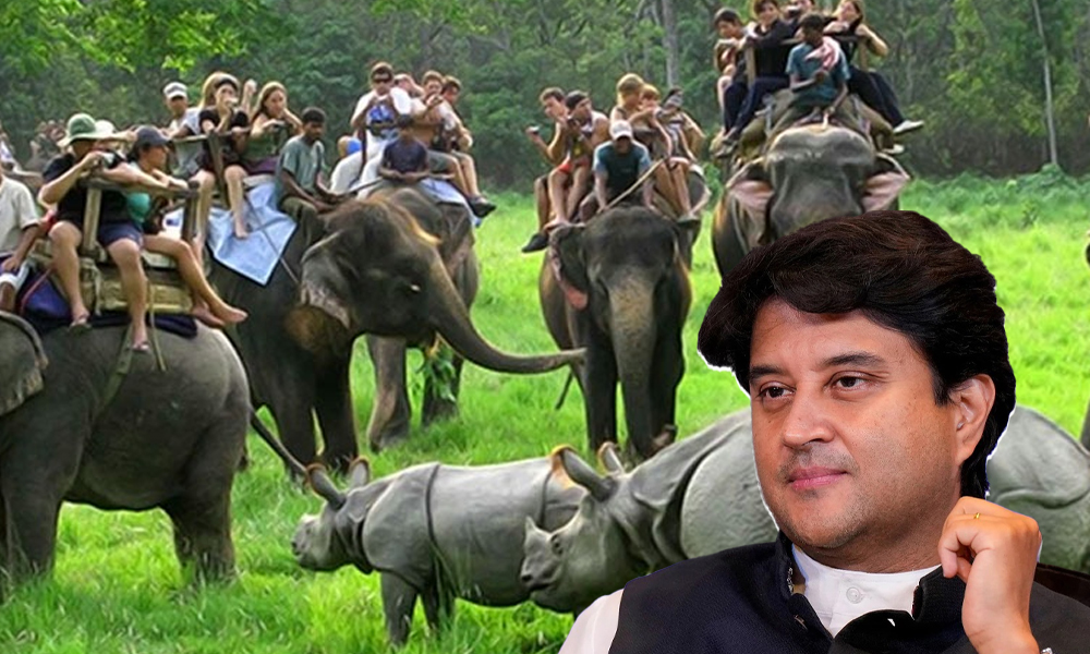 বিশ্বমানৰ পৰ্যটন ক্ষেত্ৰ হ'ব কাজিৰঙা, উত্তৰ-পূবৰ ৮ স্থানক লৈ ড'নাৰ মন্ত্ৰী জ্যোতিৰাদিত্য সিন্ধিয়াৰ ঘোষণা