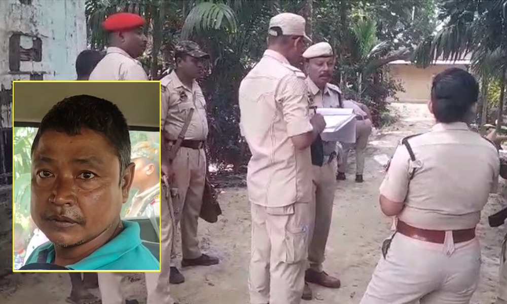 মানসিক ৰোগী হোৱাই কাল হ'ল দুৰ্ভগীয়া পত্নীৰ; মৰিয়াই মৰিয়াই হত্যা কৰিলে স্বামীয়ে