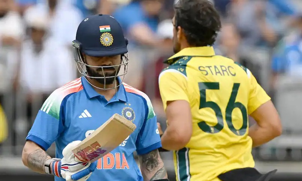 দ্বিতীয় মেচতো ভাৰতৰ পৰাজয়, এদিনীয়া শৃংখলা দখল অষ্ট্ৰেলিয়াৰ