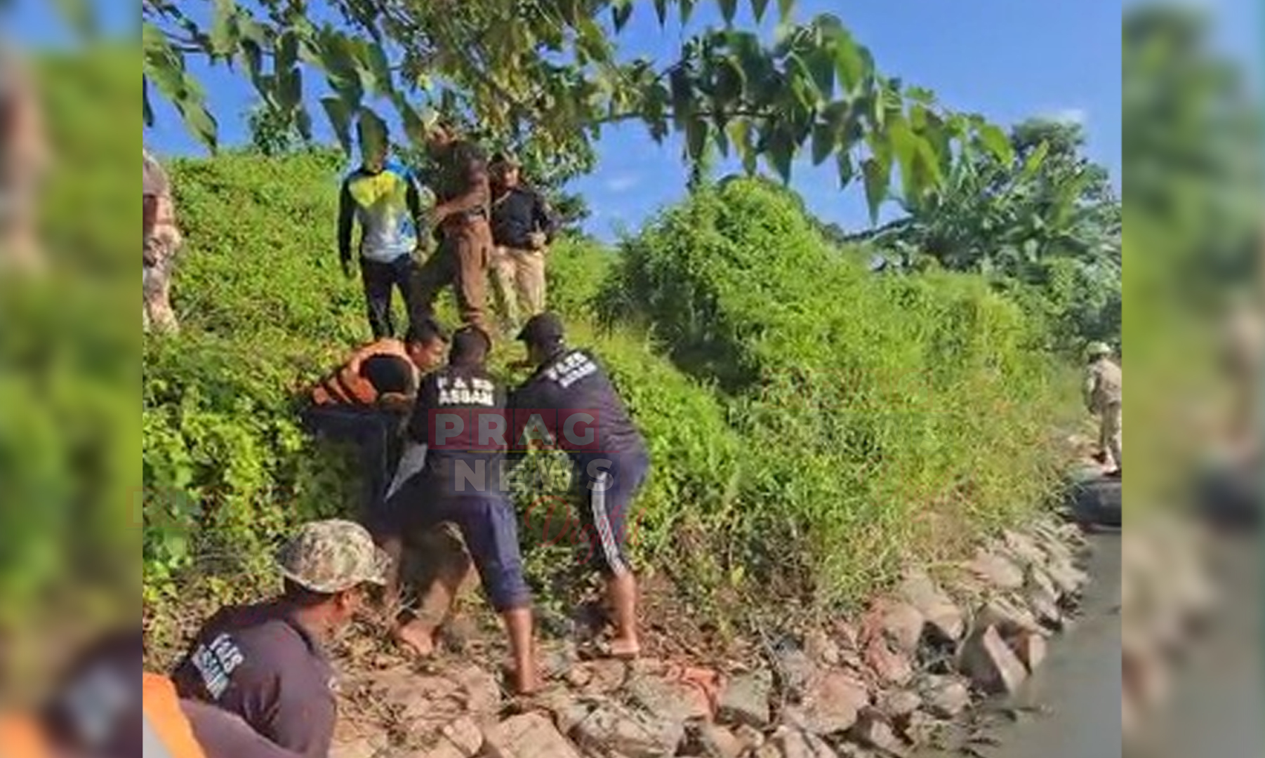 Youth Attempts Suicide at Brahmaputra Riverbank: Threatens to Jump into River or Consume Poison
