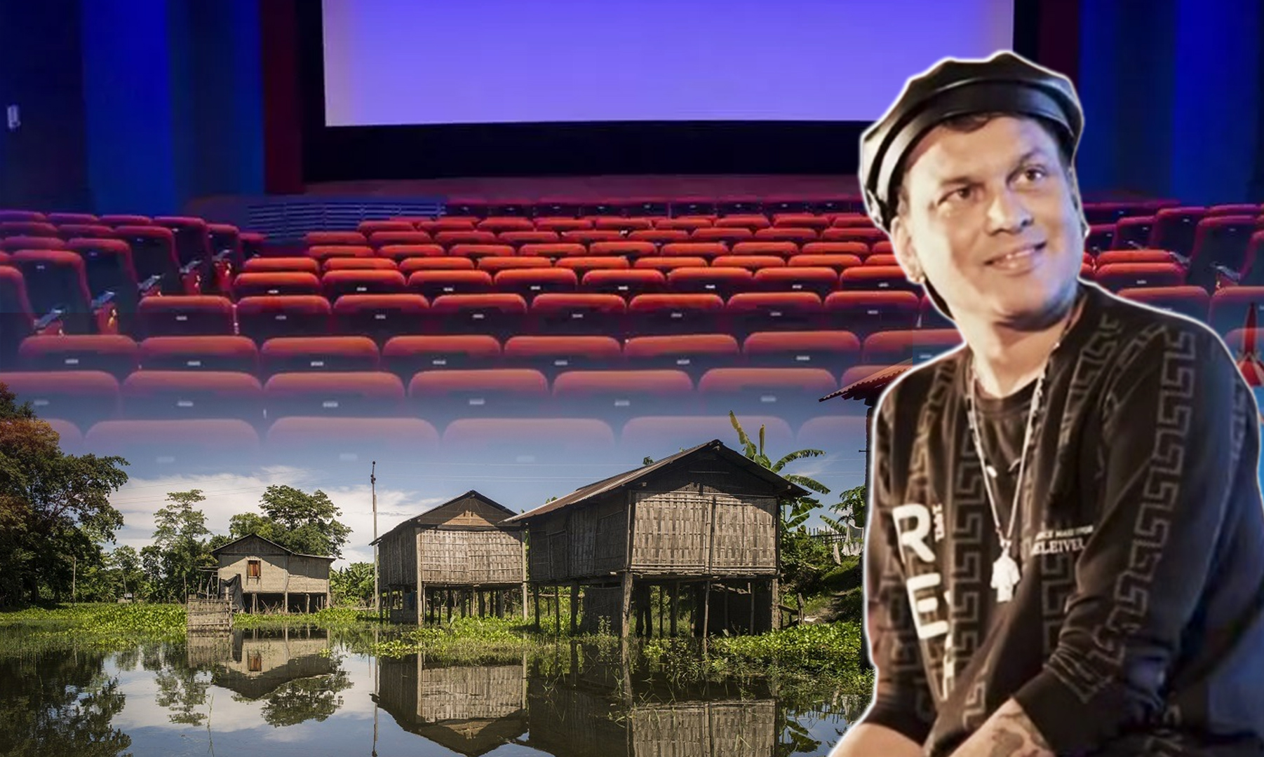 চিনেমা হলৰ অভাৱঃ 'ৰৈ ৰৈ বিনালে' চোৱাৰ পৰা বঞ্চিত মাজুলীবাসী