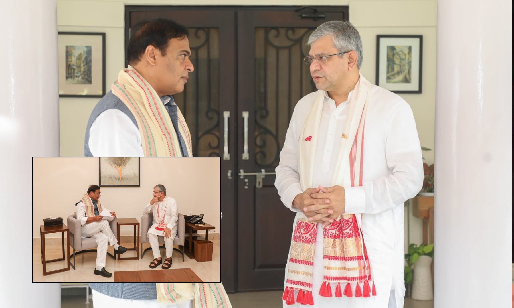 Assam CM Appeals to Union Railway Minister for Rail Network Expansion, Improved Connectivity