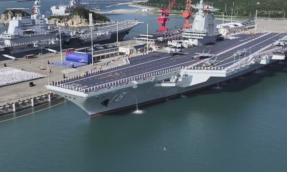 চীনে বৃদ্ধি কৰিলে সামৰিক শক্তি! তৃতীয়খন বিমানবাহী জাহাজ ‘ফুজিয়ান’ সাজু, আমেৰিকাৰ উদ্বেগ বৃদ্ধি