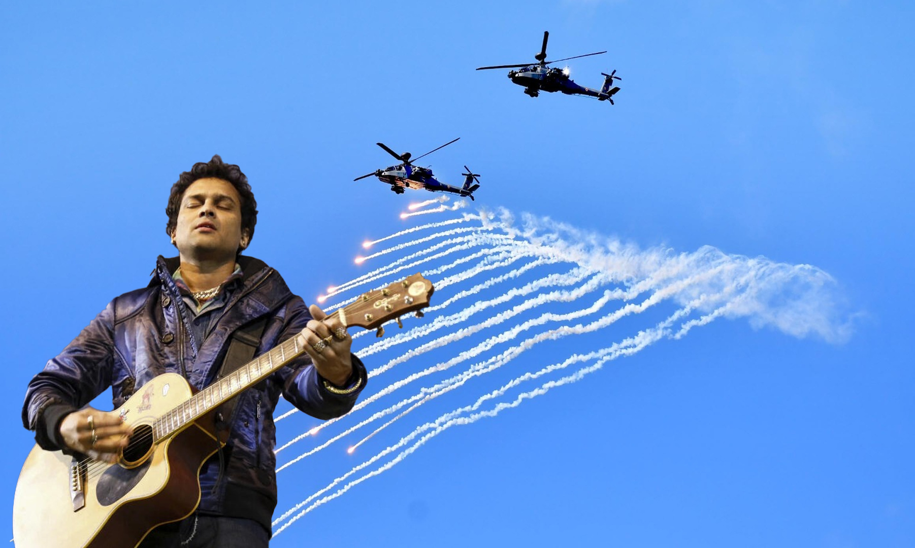 আজি ব্ৰহ্মপুত্ৰৰ ওপৰত উৰিব ৰাফেল-তেজস, 'মায়াবিনী...'ৰ সুৰত ভাৰতীয় সেনাৰ বৃহৎ এয়াৰ শ্ব' 'সূৰ্যকিৰণ'