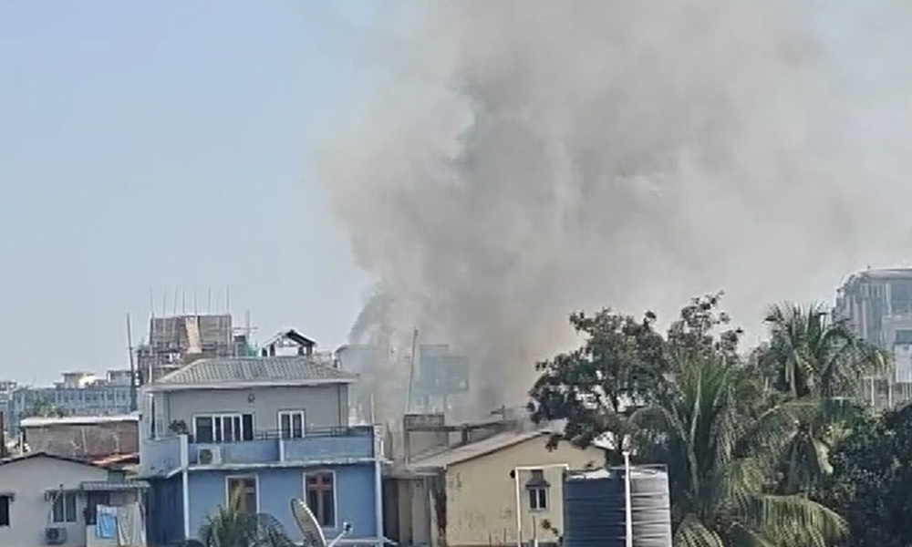 Fire at Bharalumukh Post Office Building; Three Rescued, Two Critical