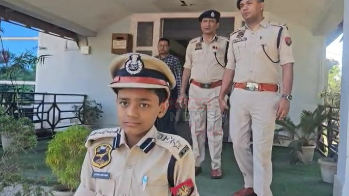 Real-Life ‘Nayak’ Moment: Class 7 Student Takes Over as Bajali SP for a Day