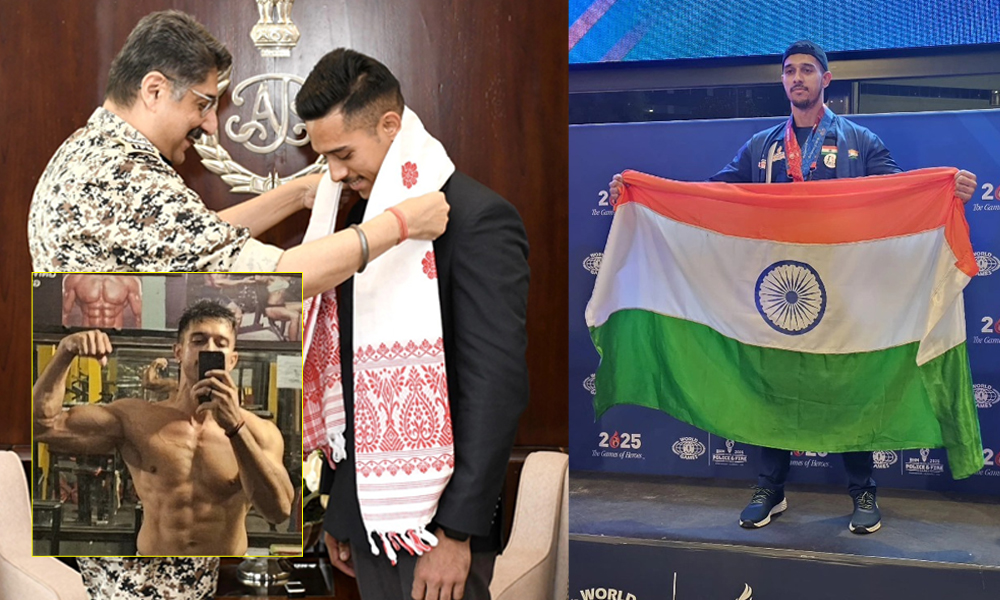 Assam Police Arm-Wrestling Champion Amlanjit Borthakur Dies in Tragic Road Accident