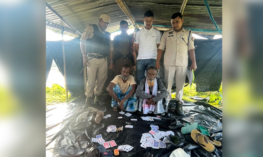 জুৰীয়াত জুৱাৰ বিৰুদ্ধে আৰক্ষীৰ অভিযান