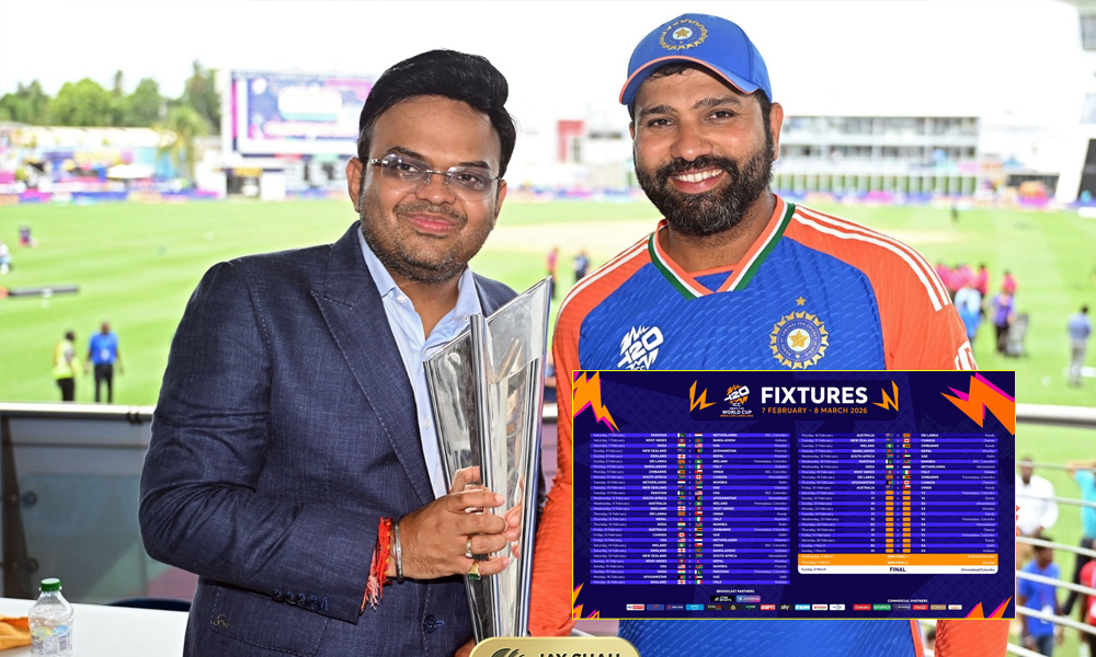 Rohit Sharma Named Ambassador for ICC Men’s T20 World Cup 2026; Full Venue List Announced