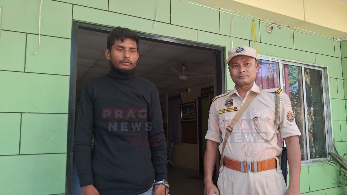 গোলকগঞ্জত ভয়ংকৰ চাইবাৰ ক্ৰাইম চক্ৰৰ সদস্য আতিকুল ৰহমানক গ্ৰেপ্তাৰ