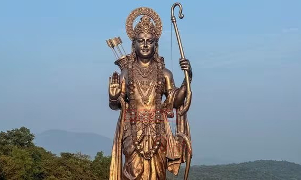 গোৱাত বিশ্বৰ ভিতৰত সর্বোচ্চ ৰামৰ মূর্তি উন্মোচন প্ৰধানমন্ত্ৰীৰ