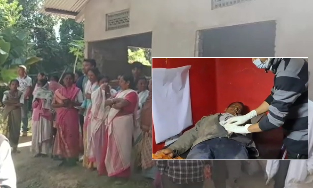 টীয়কৰ বলমা মৰাণ গাঁৱত চাঞ্চল্যকৰ ঘটনা ; ঘৰৰ ভিতৰতে ৰক্তাক্ত অৱস্থাত মাতৃ-কন্যাৰ মৃতদেহ