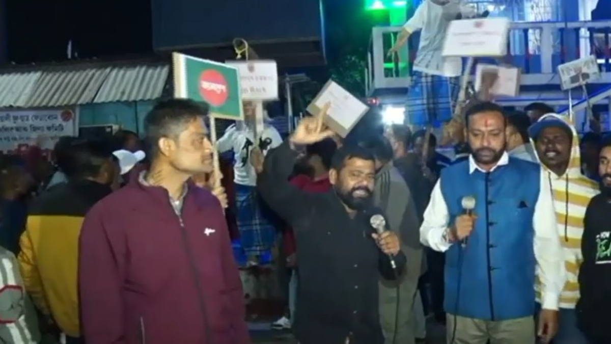 বাংলাদেশত হিন্দু যুৱকক বৰ্বৰভাবে হত্যা কৰা ঘটনাক লৈ কোকৰাঝাৰত উত্তাল প্ৰতিবাদ