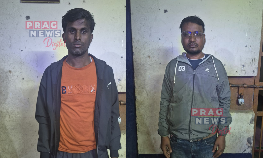 Morigaon Police Arrests Two Cyber Criminals in Lahorighat