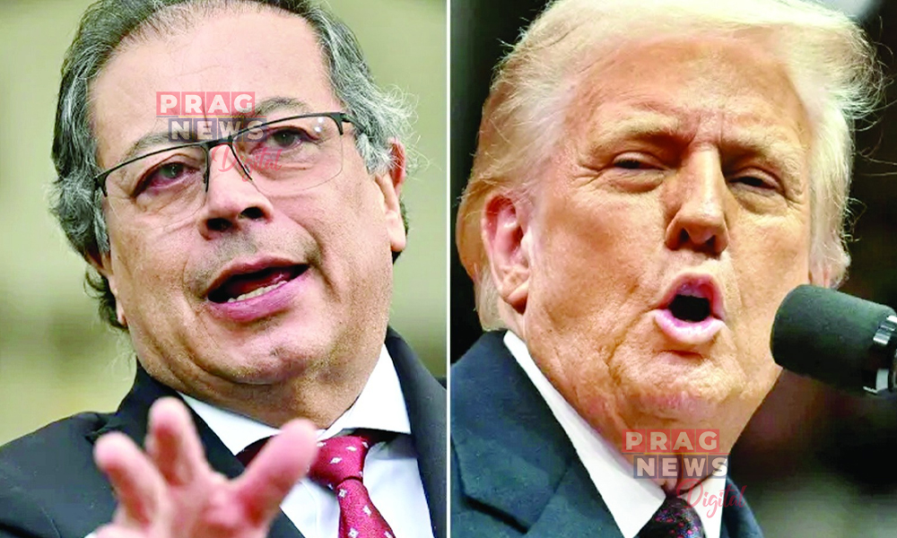 ট্রাম্পক প্রত্যাহ্বান কলম্বিয়াৰ ৰাষ্ট্ৰপতি পেট্ৰ'ৰ, হোৱাইট হাউছ দখলৰ হুংকাৰ মাডুৰোৰ পুত্ৰ নিকোলাছৰ