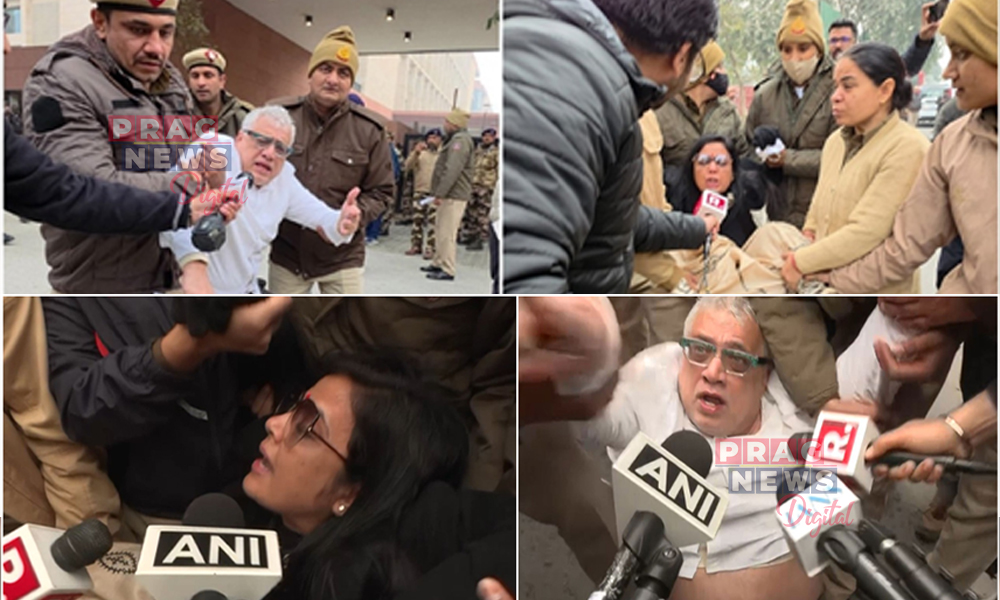 TMC MPs Detained in Delhi as ED Raid on I-PAC Sparks Political Storm Ahead of West Bengal Elections