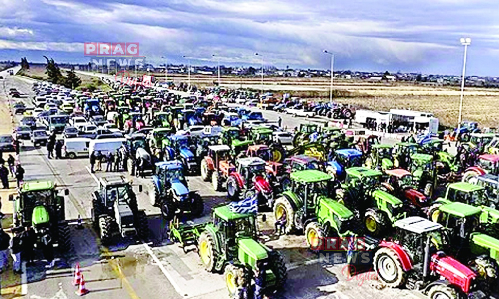 গ্ৰীচৰ ৰাজপথ উত্তাল কৰিলে প্রতিবাদী কৃষকে