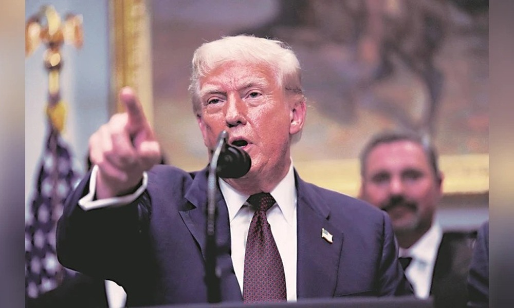 ড'নাল্ড ট্রাম্পৰ হুংকাৰ; ভাৰতৰ বিৰুদ্ধে আৰোপ কৰিব ৫০০% শুল্ক