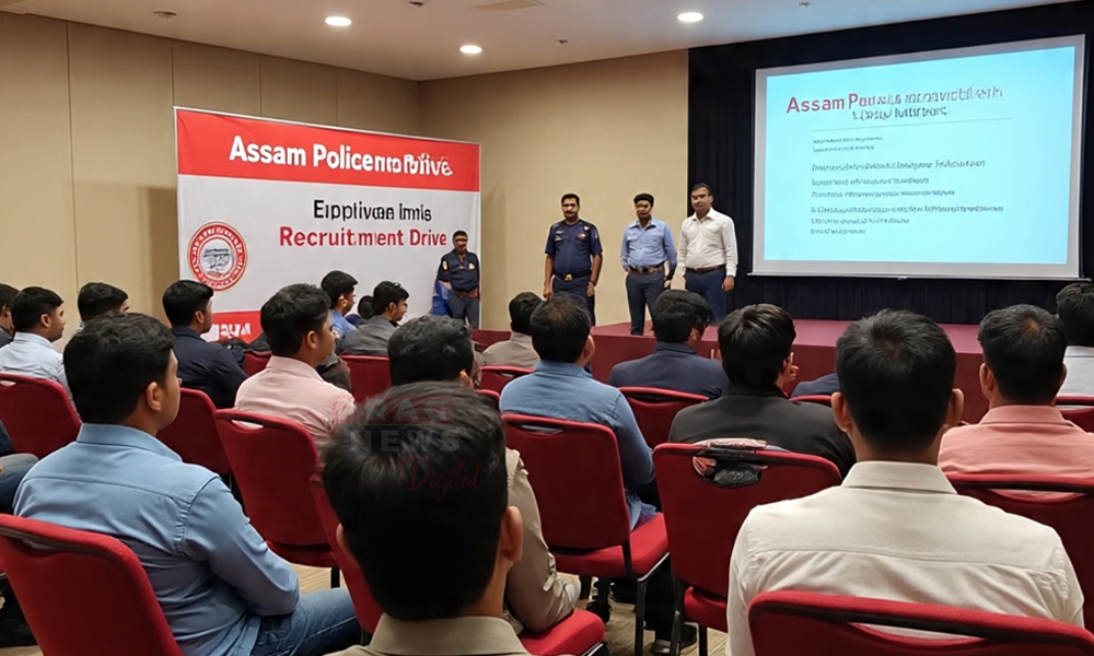 Assam Police Recruitment: Upper Age Limit Raised to 26 Years, Announces CM Himanta Biswa Sarma