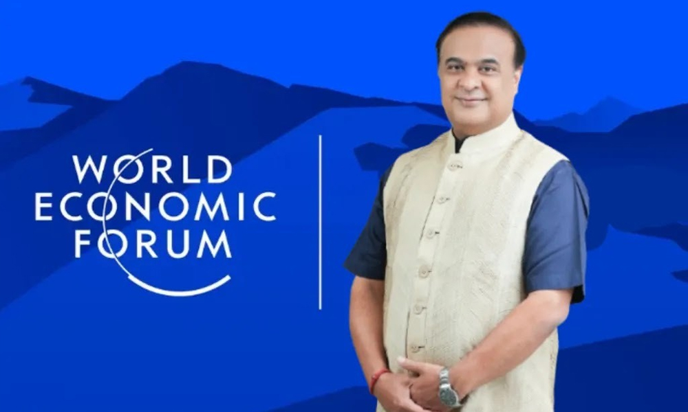 অসমৰ প্ৰথমগৰাকী নেতাৰ ৰূপত 'ৱৰ্ল্ড ইক'নমিক ফ'ৰাম'ত ভাষণ দিব ড° হিমন্ত বিশ্ব শর্মাই